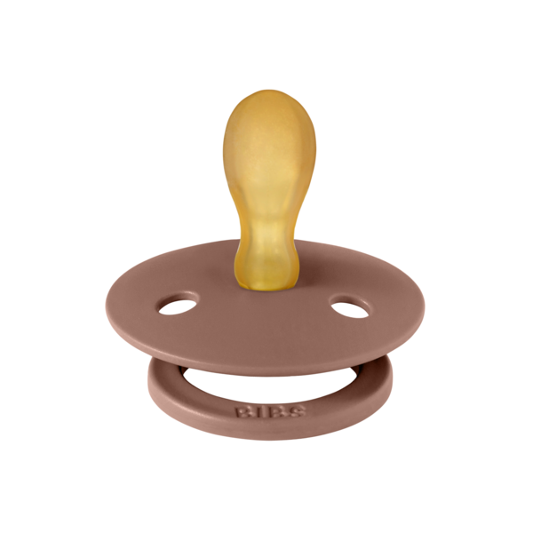 BIBS - Suzeta Colour Latex, tetina simetrica, 6 luni +-Woodchuck [2]