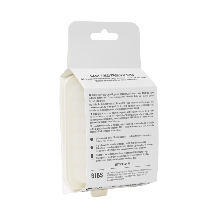 BIBS - Tavita pentru congelarea hranei bebelusului, Ivory [4]