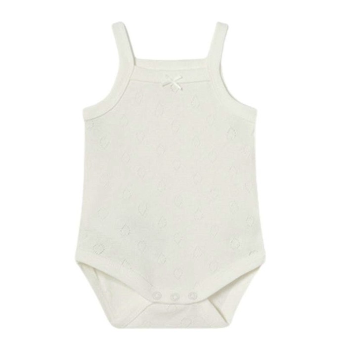 Body cu bretele din bumbac sustenabil pentru nou-nascut Mayoral 2-4 luni [4]
