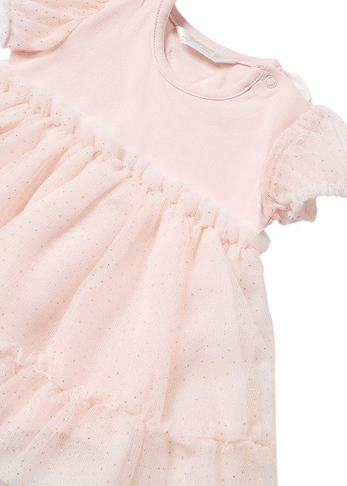 Body cu fusta tul si bentital Roz  pentru nou-nascut - Mayoral  18 luni (86 cm) [4]