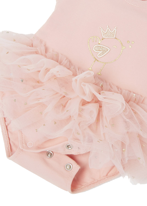 Body cu fustita tul si bentita - Crem - Mayoral  6-9 luni [3]