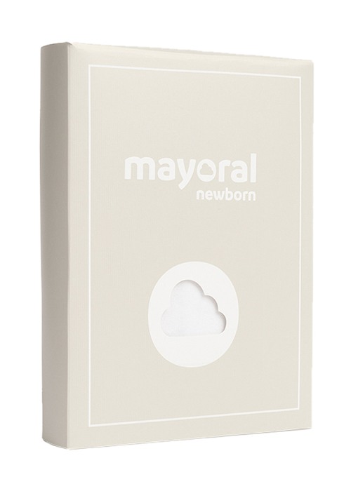 Body cu guler ECOFRIENDS - Alb - Mayoral  6-9 luni [5]