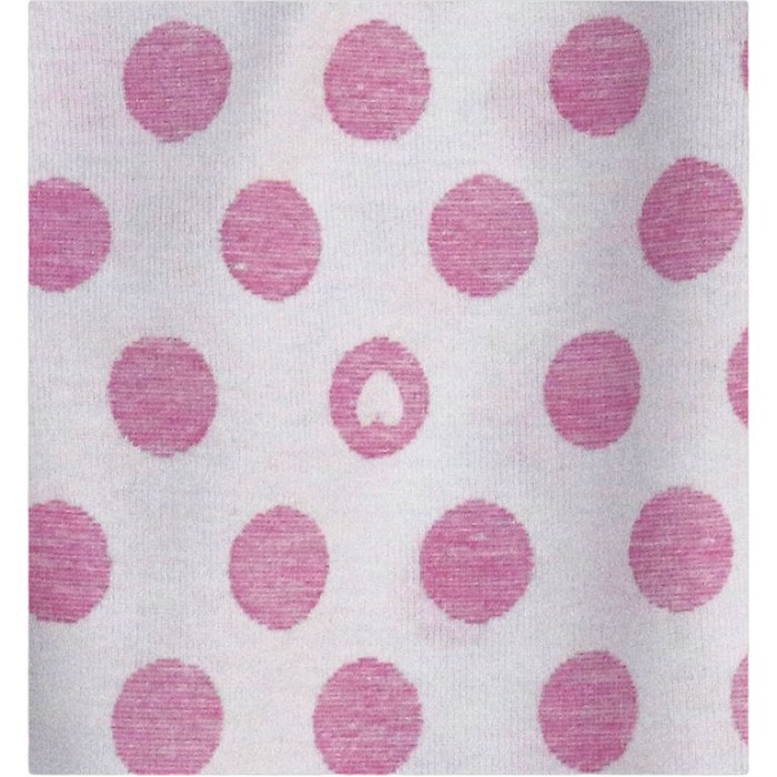 Body cu maneca lunga - Buline roz 1 luna [2]