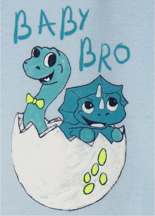 Body cu maneca lunga - Dinozaur 3 luni [2]