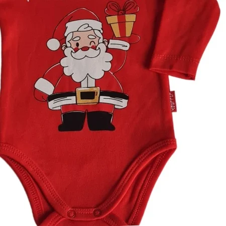 Body cu maneca lunga - Primul meu Craciun - Mos Craciun 12-18 luni [2]