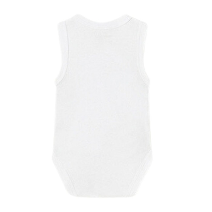 Body fara maneci ECOFRIENDS - Alb - Mayoral   4-6 luni [2]
