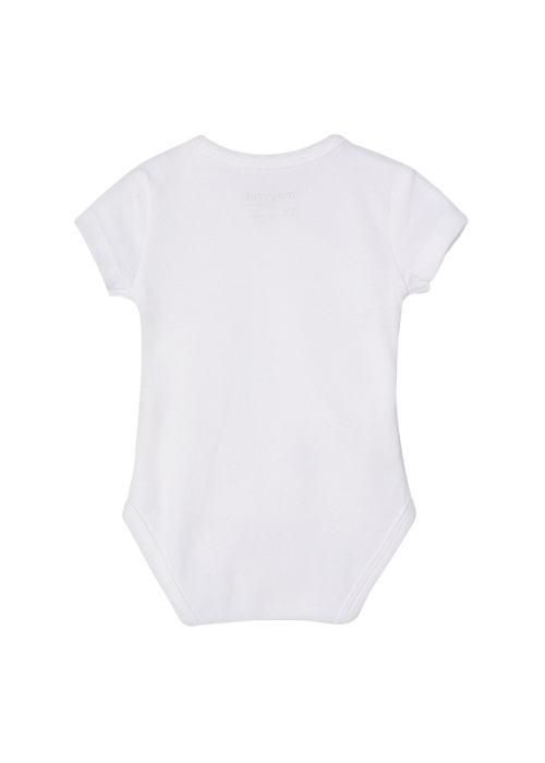 Body maneca scurta ECOFRIENDS - Alb - Mayoral 1-2 luni [2]