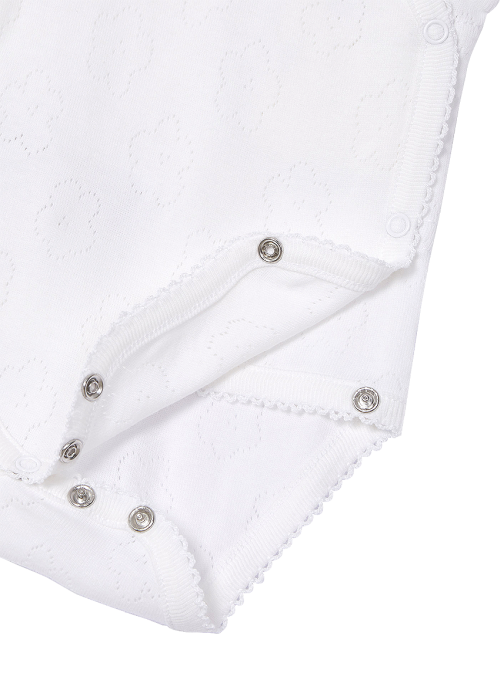 Body maneca scurta ECOFRIENDS - Alb - Mayoral 1-2 luni [3]