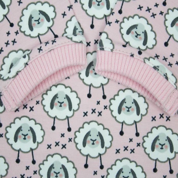 Body roz Oite albe 80 cm (9-12 luni) [3]