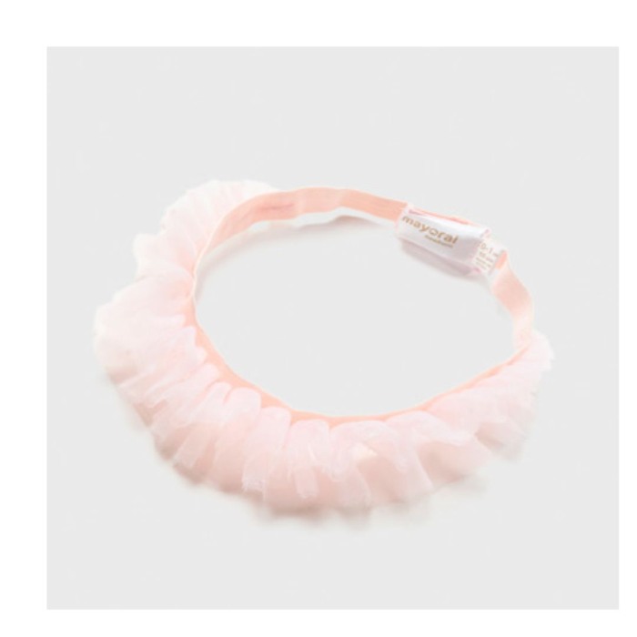 Body tutu din bumbac sustenabil Roz cu bentita pentru nou-nascut [7]