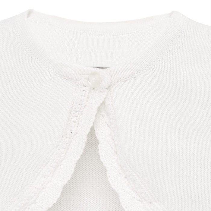 Bolero cu dantela - Alb - Mayoral 12 luni [3]