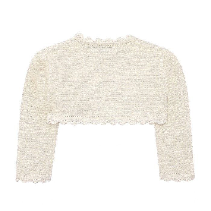 Bolero cu dantela - Bej-auriu - Mayoral 36 luni [2]