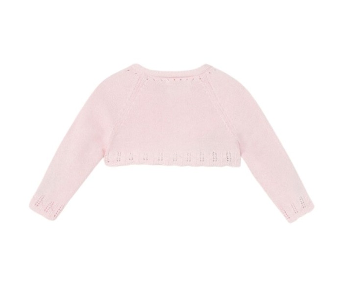 Bolero  tricot cu bumbac sustenabil- Alb - Mayoral  1-2 luni [4]