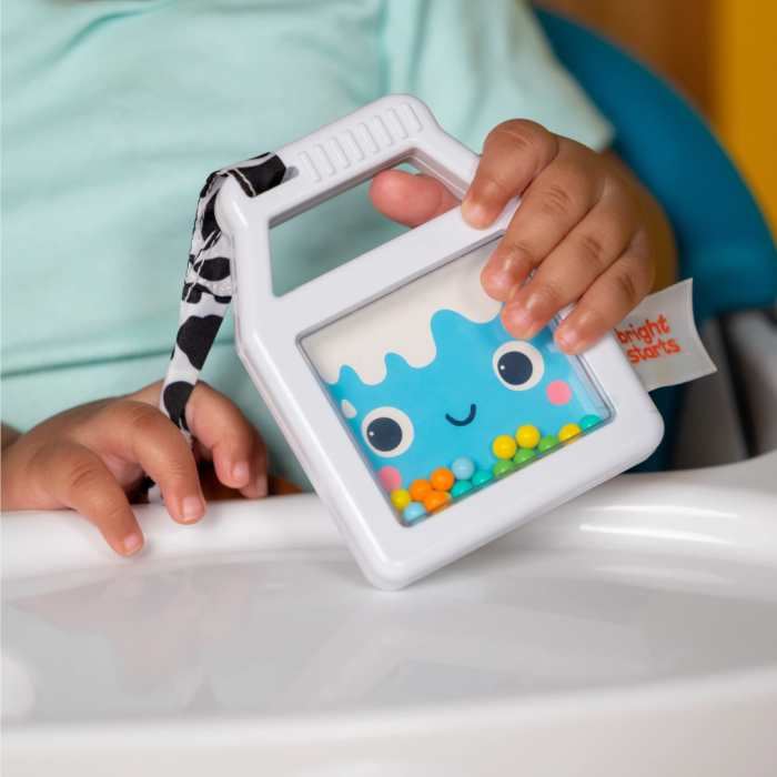 Bright Starts - Jucarie de dentitie 2 in 1 cu zornaitoare Cookies & Teethe [5]