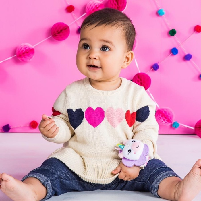 Bright Starts - Jucarie de dentitie Lama vesela si Unicornul fericit [2]