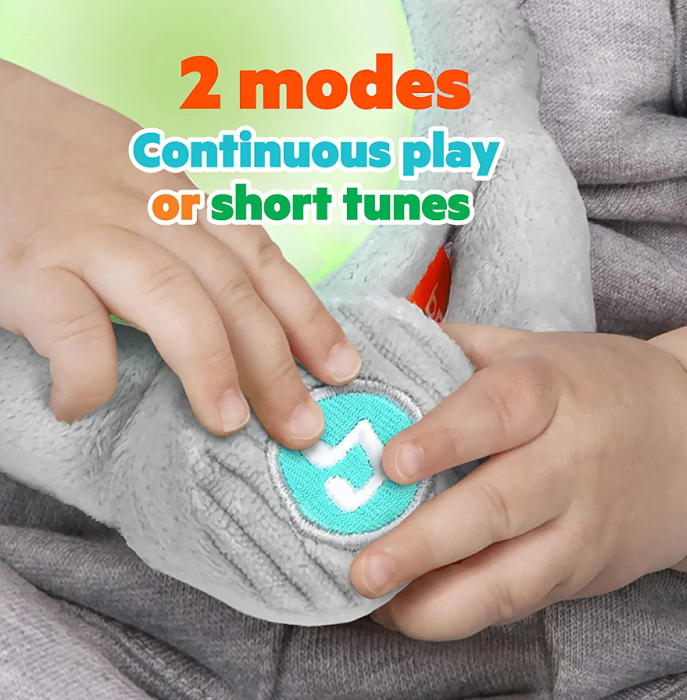 Bright Starts - Jucarie interactiva Hug a Bye Baby Elephant [3]