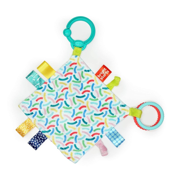 Bright Starts - Jucarie mini paturica cu animalute vesele [2]