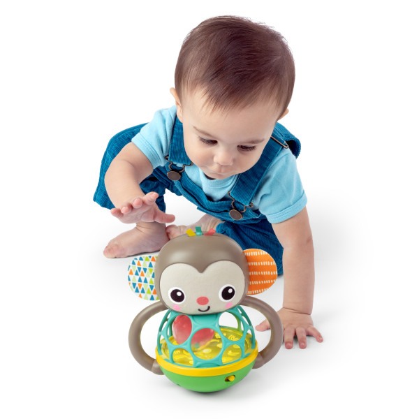 Bright Starts - Jucarie multi-senzoriala, "Grab & Giggle Monkey" [6]