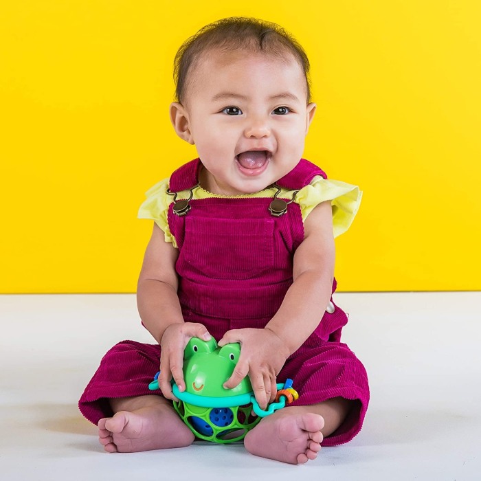 Bright Starts - Jucarie zornaitoare Oball Broscuta vesela [4]