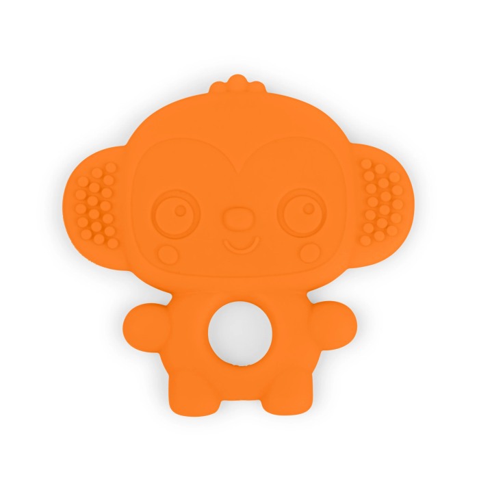 Bright Starts - Set 3 jucarii de dentitie texturate Gummy Buddies -  Elefant, Leu, Maimuta [3]