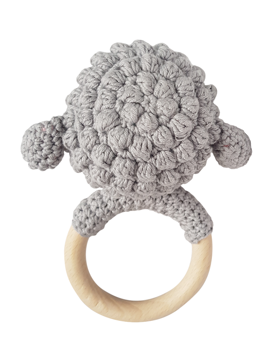 Cadou bebelus baiat - Oita gri/body bleu [8]