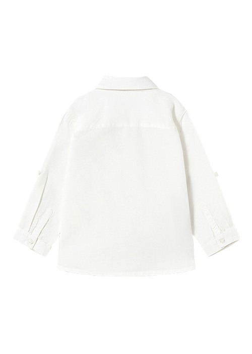 Camasa maneca lunga - alb - Mayoral 4 ani [2]