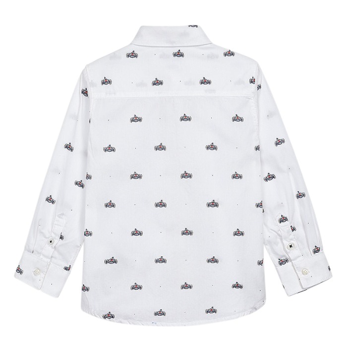 Camasa maneca lunga - imprimeu masinute curse - Mayoral 4 ani [3]