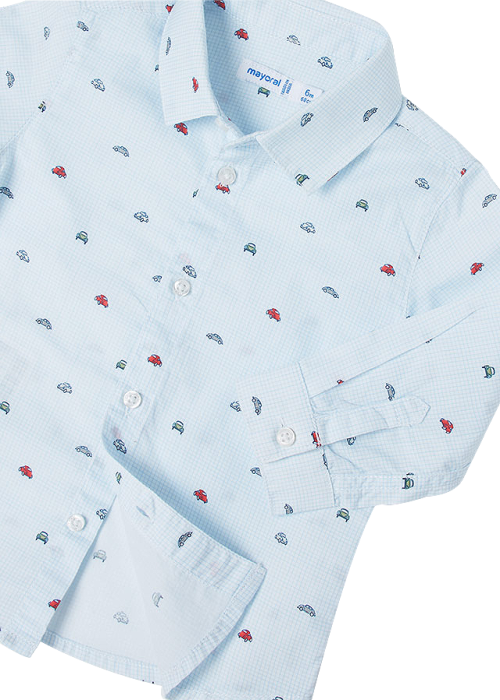 Camasa maneca lunga - Masinute - Mayoral 36 luni [3]
