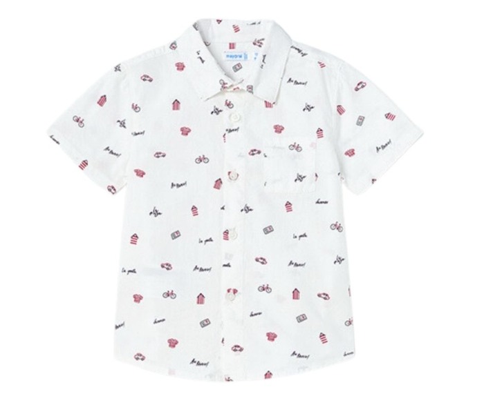 Camasa maneca scurta ECOFRIENDS - Vacanta [3]