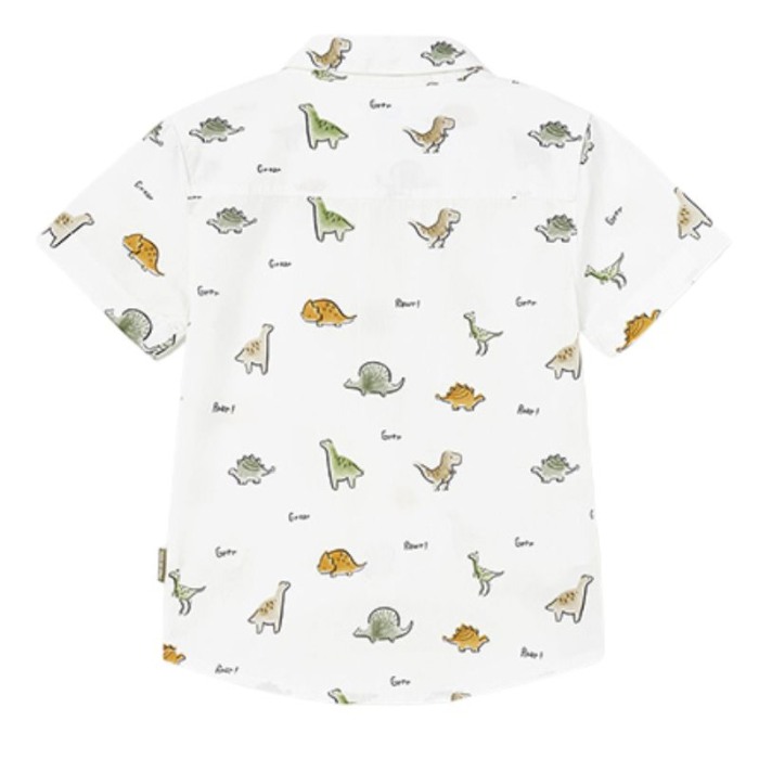 Camasa maneca scurta imprimeu  Dinozauri - Mayoral 3 ani [3]