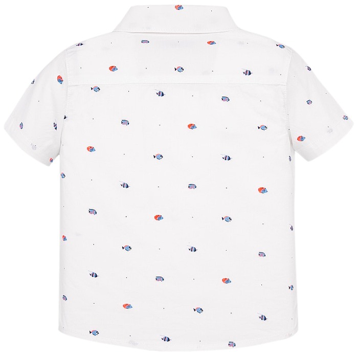 Camasa maneca scurta - imprimeu pestisori - Mayoral 3 ani [2]