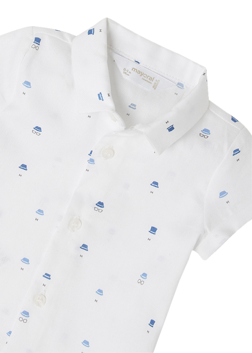 Camasa maneca scurta - Palarii - Mayoral  12 luni [3]