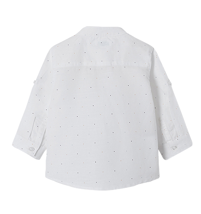 Camasa tip tunica cu maneca lunga - Alb - Mayoral 18 luni [2]