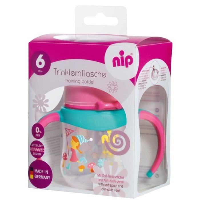 Canuta Training Bottle Girl 150 ml, PP, 6+ luni, nip 35058 [2]