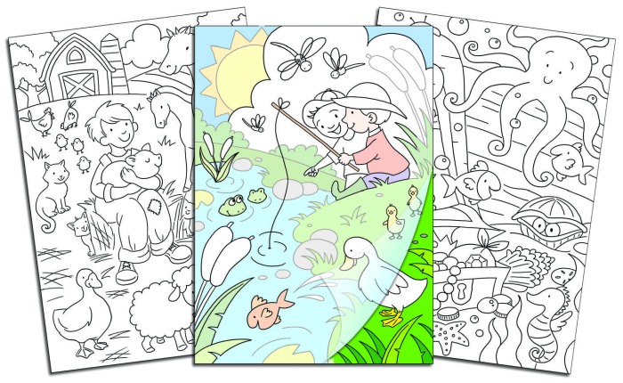 Carte de colorat - Copiezi si te distrezi [2]