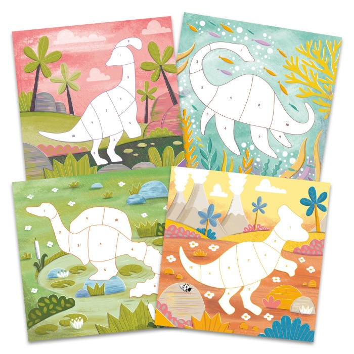 Cartea mea cu stickere -  Dinozauri prietenosi [7]