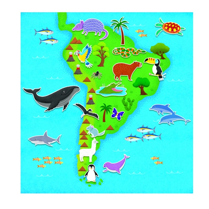 Cartea mea cu stickere - Harta [2]