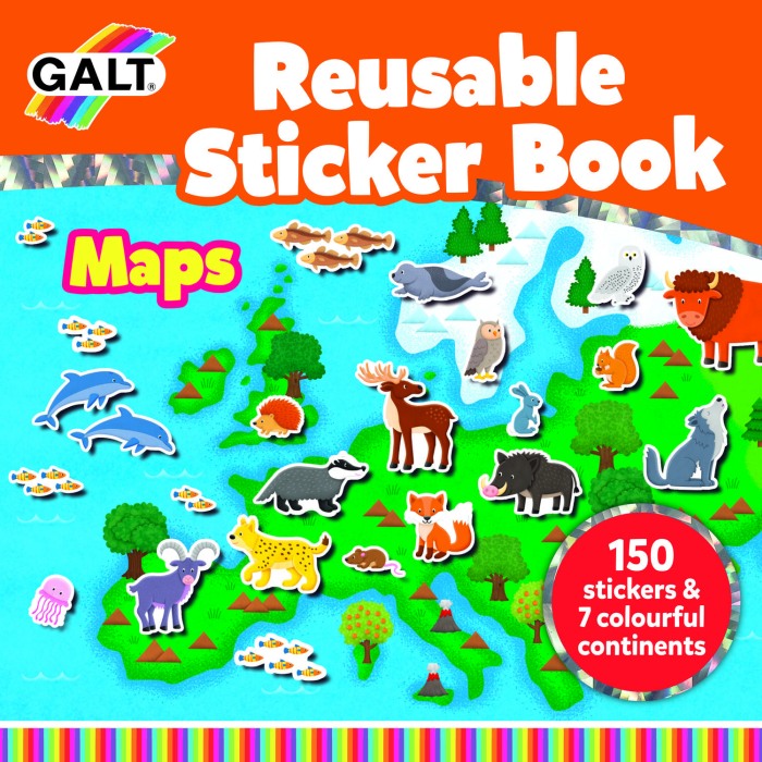 Cartea mea cu stickere - Harta [4]