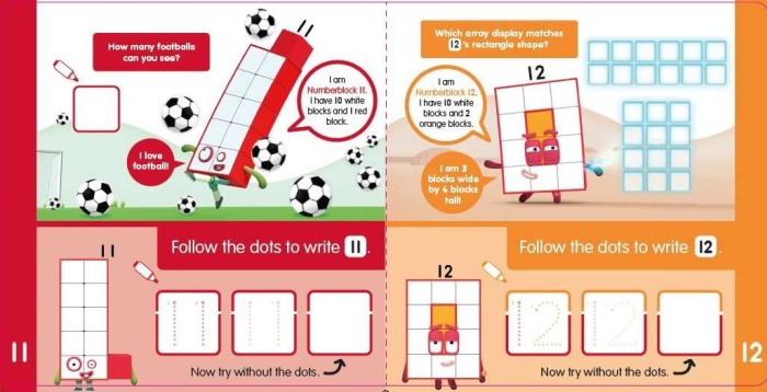 Carticica Scriu si sterg -  Numberblocks 11-20 [2]