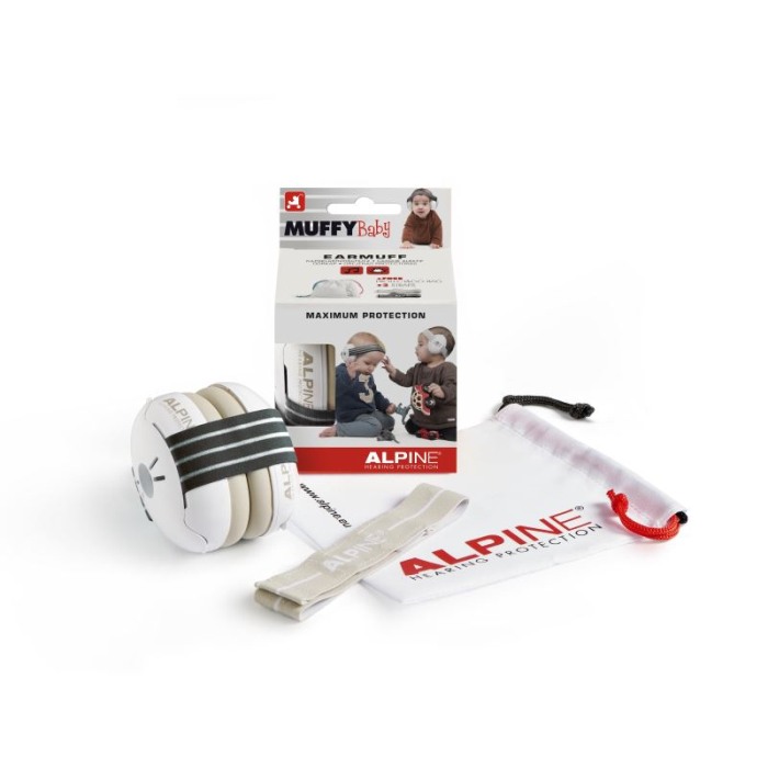Casti antifonice pentru bebelusi ALPINE Muffy Baby Black ALP25613 [5]