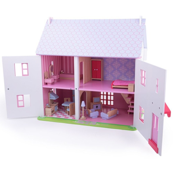 Casuta din lemn pentru papusi - Rose [2]