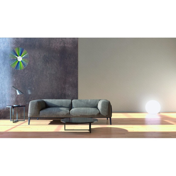 Ceas de perete analog XXL, colorat, creat de designer, model DAISY, multicolor, TFA 60.3023.30 [2]