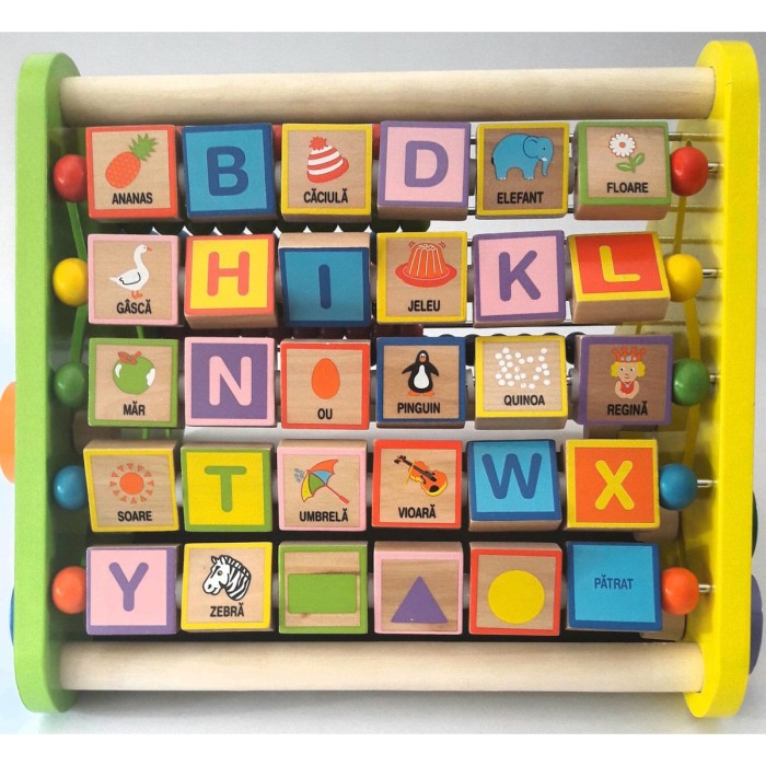 Centru de activitati - litere si imagini in romana [7]