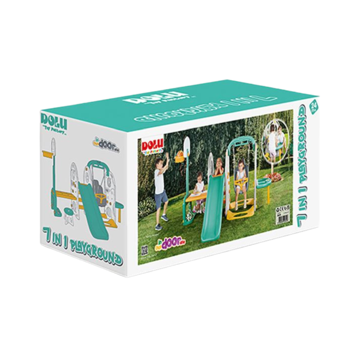 Centru de joaca 7 in 1 - Pastel [2]