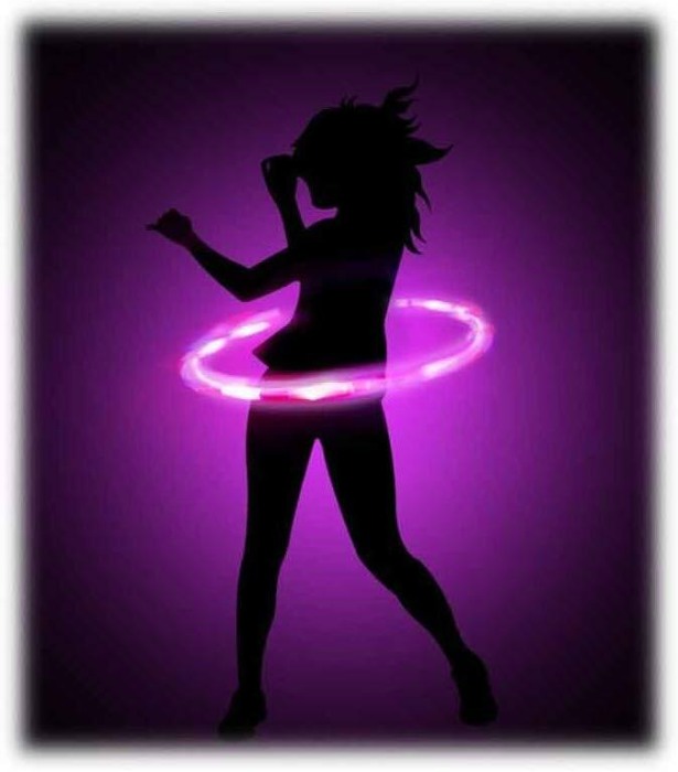 Cerc Hula Hoop cu lumini [3]