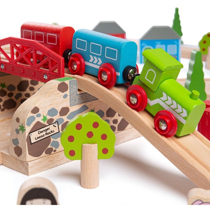 Circuit auto si feroviar (80 piese) [4]