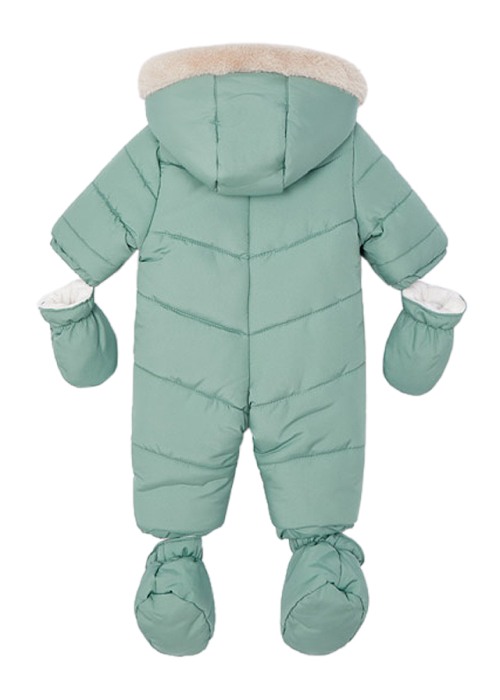 Combinezon microfibra ECOFRIENDS - Verde - Mayoral  4-6 luni [2]