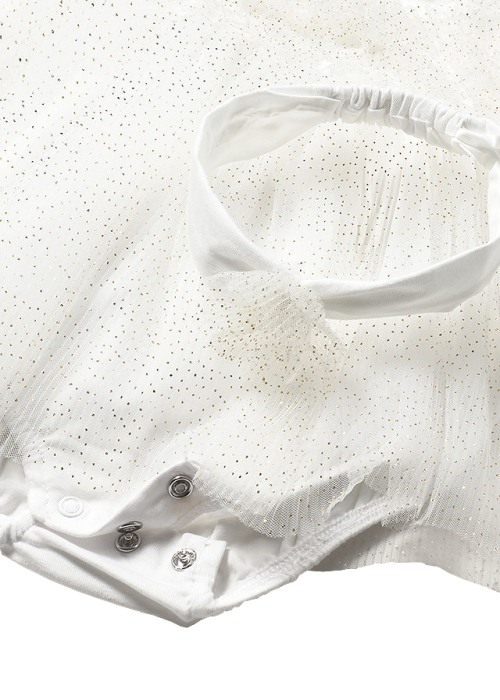 Costumas (rochita) cu tul + diadema - Mayoral  4-6 luni [3]