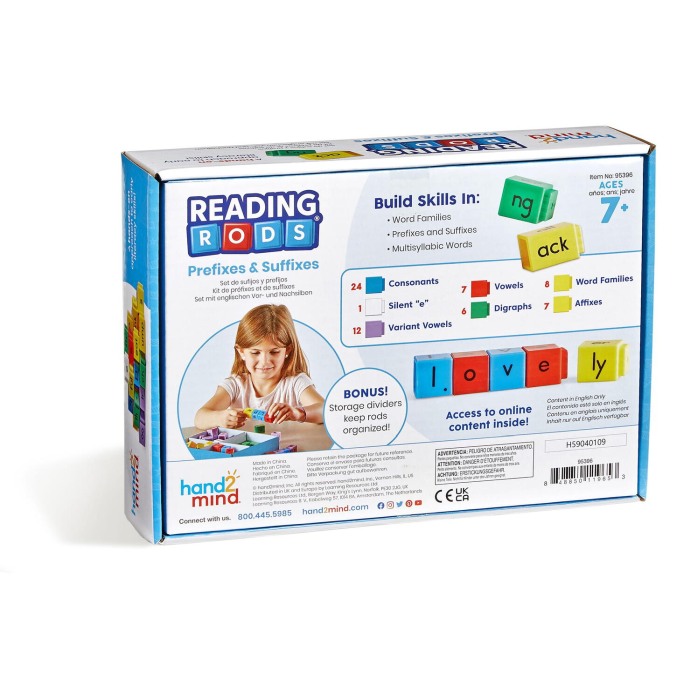 Cuburi Reading Rods® - Prefixe & sufixe [5]