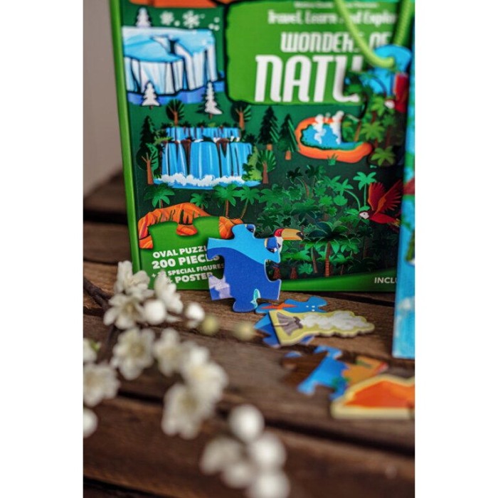 Cunoaste si exploreaza - Puzzle Minunile naturii (200 piese) [3]